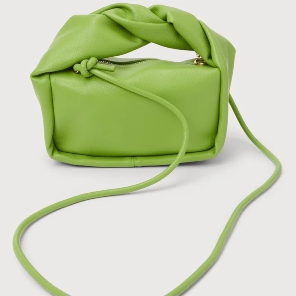 Urban Expressions Zoelle Citron Green Braided Handle Crossbody Purse - Picture 4 of 16